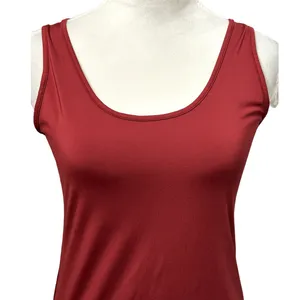 Unlisted Red Racerback Tank Top Size XS Stretch Knit Sleeveless Casual Boho Chic Classic thumbnail 3
