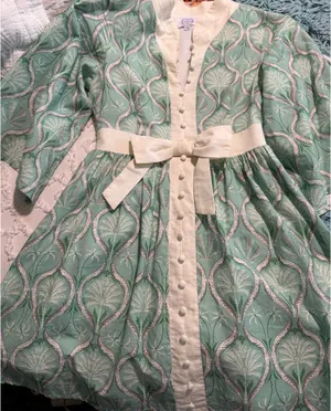 Coco Lily 3/4 length dress thumbnail 5