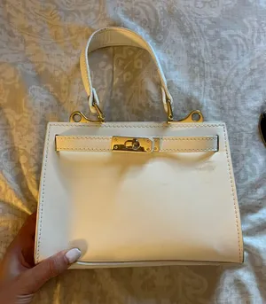 White Leather Purse From Italy thumbnail 1