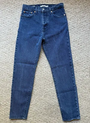 LEVI’S Denim Wedgie Blue Jeans Size 26 thumbnail 1