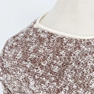 Oona Short Sleeve Sweater Boat Neck Made in New England Sz M thumbnail 4