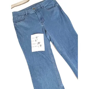 Halara Women's Petite M Flare Leg Jeans Light Wash Stretch Denim Pants thumbnail 5