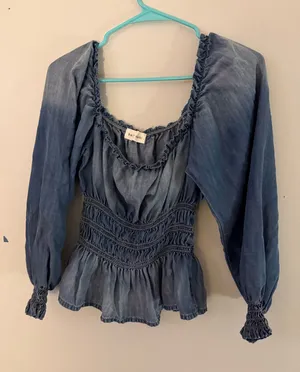 Bella Dahl Denim Top thumbnail 1