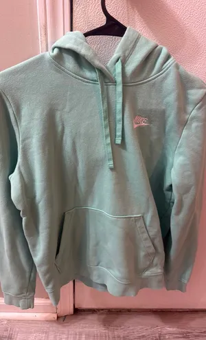 Nike Mint Green Hoodie Women’s small thumbnail 1