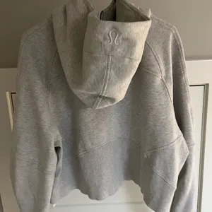 lululemon athletica Light Gray Half-Zip Hoodie thumbnail 2