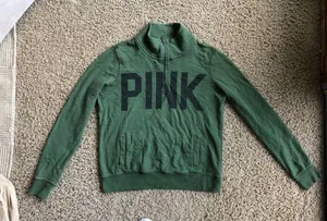 VS pink sweater Sz M thumbnail 2