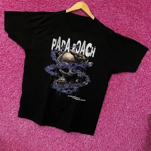 Urban Outfitters Papa Roach Rock Nu Metal Distressed Tshirt size extra large thumbnail 3