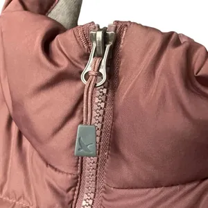 Eddie Bauer Down Filled Dusty Rose Quilted Puffer Vest Size M Hiking #762 thumbnail 5