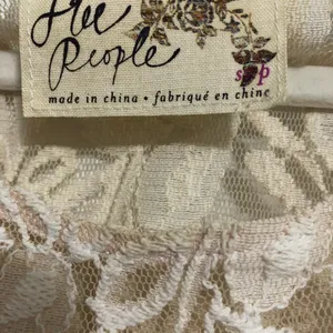 Free People Miles Of lace fit & flare‎ skater dress women’s size small petite. thumbnail 5
