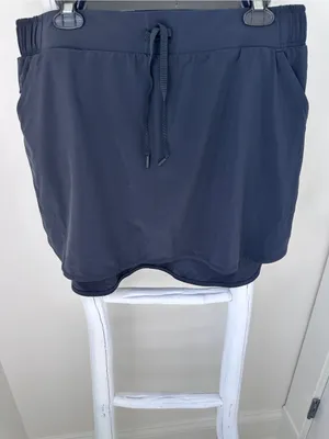 all in motion Black Athletic Skort with Drawstring Waist & Pockets Size XL thumbnail 2