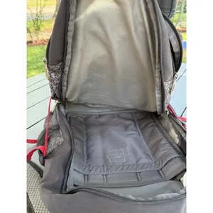 HIGH SIERRA Unisex Tactic Backpack 17” Laptop Pocket Gray Red Outdoor Travel Bag thumbnail 11