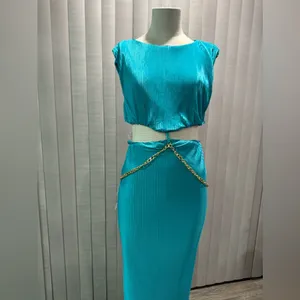 AMTIOUS Tiffany maxi dress ✨ Blue Size L thumbnail 6