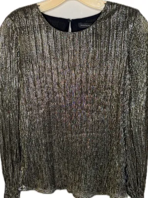 Banana Republic Metallic Top nwt thumbnail 2