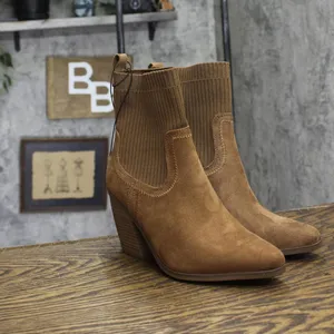 NEW Universal Thread Womens Kinley Ankle Boots 88225814 Cognac Brown 7M thumbnail 4
