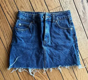 Topshop Denim Mini Skirt thumbnail 1
