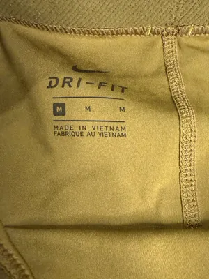 Nike Pro Olive Green Dri-FIT Compression Training Shorts AR6709-368 Womens M thumbnail 2