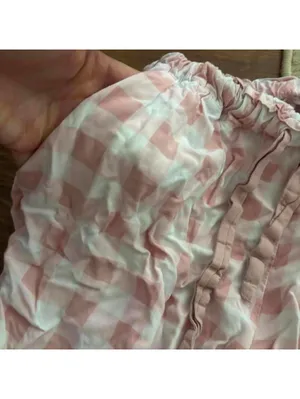 GUC SoHo Apparel Pink Plaid Pajama 2 Piece Tank Top And Pant Set thumbnail 7