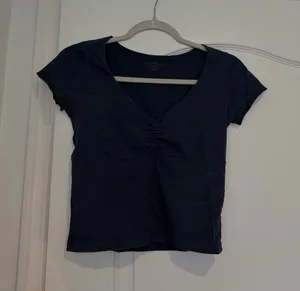 Brandy Melville Top Navy Blue thumbnail 1