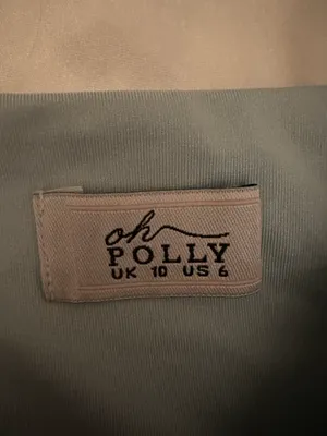 Oh Polly Aqua Crop Top thumbnail 6