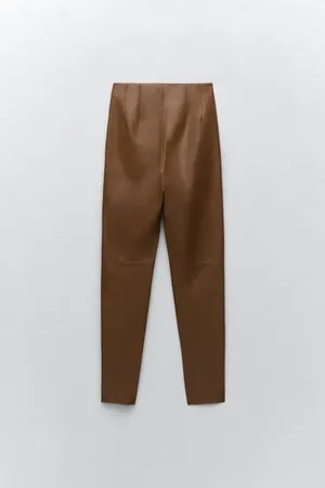 nwt high waisted faux leather leggings pants thumbnail 4