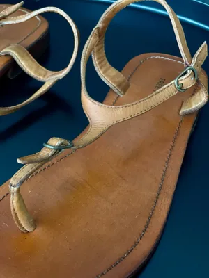 Free People Leather Sandals 8 thumbnail 2