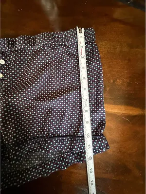 Aerie Polka Dot Ruffle Hem Lounge Shorts with Button Detail thumbnail 6