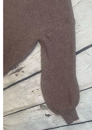 Open Front Ribbed Knit Cardigan thumbnail 13