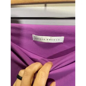 Susana Monaco Tube Dress Womens XS Purple Strapless‎ Mini Bodycon Stretch Summer thumbnail 4