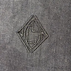 Lauren Ralph Lauren Linen Shacket Womens Blue Front Button Pockets size L thumbnail 3