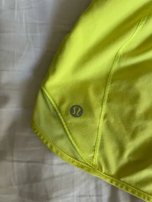 Highlight Yellow Lululemon Shorts thumbnail 3