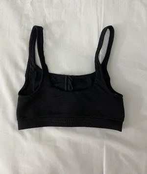 Black Sport Bra thumbnail 3