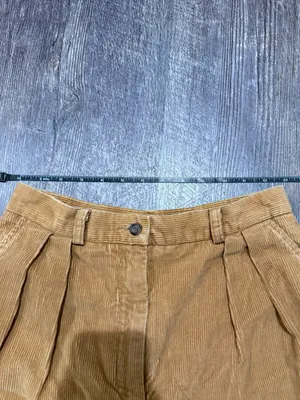 Charter Club by Jane Justin Vintage Corduroy High Waisted Wide Leg Long Shorts thumbnail 3
