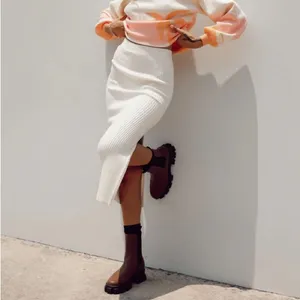 Princess Polly Tanna Midi Skirt Cream thumbnail 8