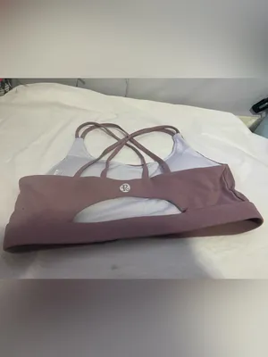 Mauve Strappy Bralette - Women Intimates & Sleepwear thumbnail 2