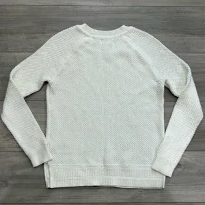 Old Navy Cream Knit Sweater Size M thumbnail 2