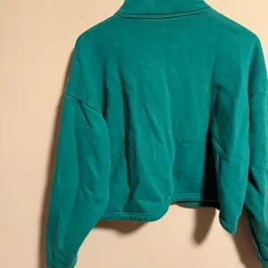 Set Active Half Zip Sweater & Sweatpants Matching Set in Palm Green- Size Small thumbnail 8