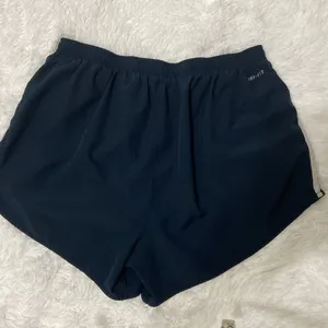 Nike Dri-Fit Women Blue Athletic Brief Lined Running Shorts Pants. Size-Large. thumbnail 2