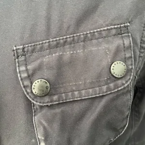 Barbour Utility Jacket Belted Gray Navy L2051 US4 thumbnail 10