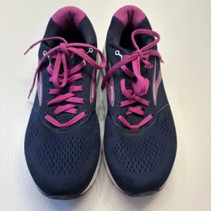 Brooks Ariel 20 Running Shoes Womens 9 Wide Blue Pink Stability Athletic Comfort thumbnail 4
