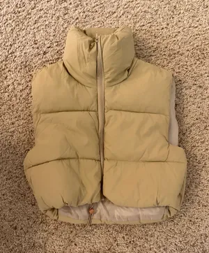 Puffy Vest Yellow thumbnail 1