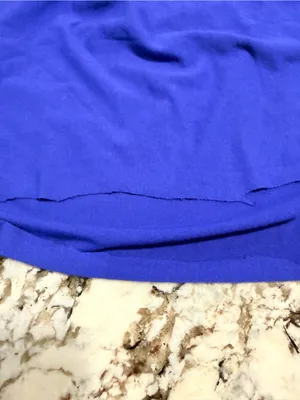 Zenana Blue Tiered Maxi Skirt Small Drawstring Boho Peasant thumbnail 7