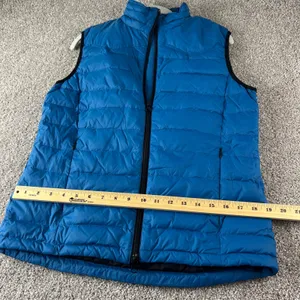 Riding‎ Sport Equestrian Wear Puffer Vest Womens Blue Sleeveless Jacket Light thumbnail 5