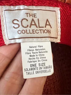 Scala collection Destin hat natural Fiber hat one size MSRP $85‎ thumbnail 11