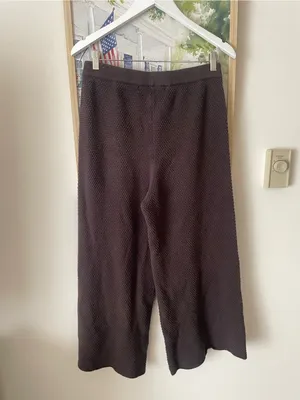 Free People Beach Hailee Henley Sweater & Pants Set in Hot Fudge Brown Large thumbnail 11
