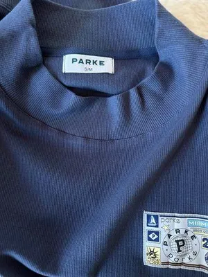 Parke Ribbed Pullover w/ Nostalgia Patch – Crown – S/M – NWT – Sold Out Online thumbnail 7