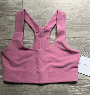 NEW Beyond Yoga Purple Space Dye Sports Bra Size S Active Workout Gym Pilates thumbnail 1