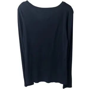 Y2K Hollister Co. Navy Long Sleeve Spellout Academia Preppy Coastal Comfort M thumbnail 6