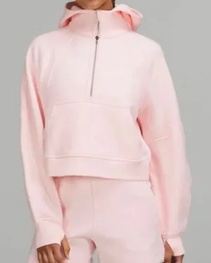 💖✨Lululemon Original Strawberry Milkshake Scuba Oversized Cropped Hoodie thumbnail 1