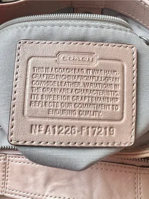 Coach Soho Leather Hobo Bag F17219 in Shell Pink thumbnail 6