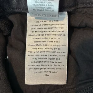 Good American Good Legs Skinny Jeans Women’s Size 8 in Black thumbnail 7